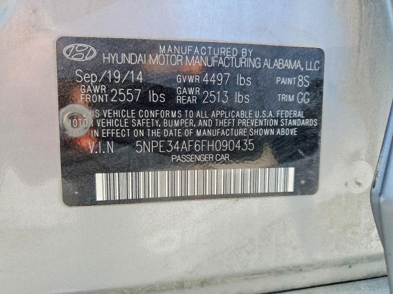 Продажа на аукционе авто 2015 Hyundai Sonata, vin: 5NPE34AF6FH090435, номер лота: 58662996