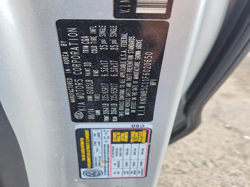 Продажа на аукционе авто 2015 Kia Sedona, vin: KNDMB5C11F6020650, номер лота: 57625216