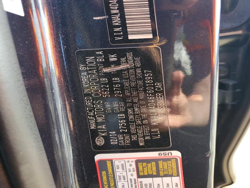 Aukcja sprzedaży 2015 Kia K900, vin: KNALW4D46F6018957, numer aukcji: 57181186