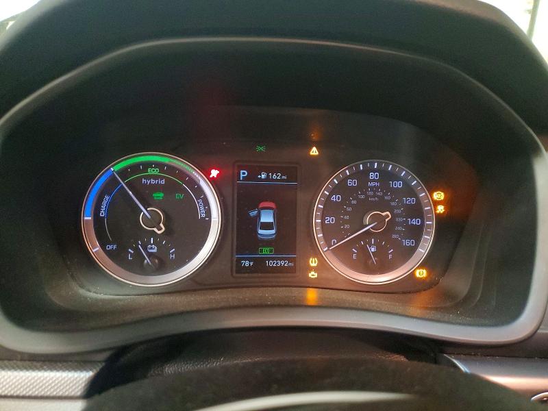 56317936 :رقم المزاد ، KMHE24L35JA079198 vin ، 2018 Hyundai Sonata Hybrid مزاد بيع