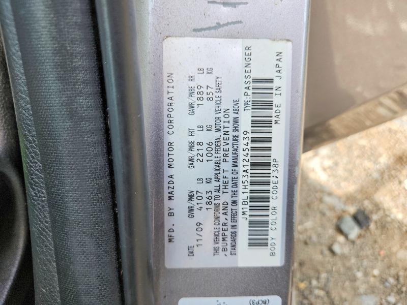Продажа на аукционе авто 2010 Mazda 3, vin: JM1BL1H53A1245439, номер лота: 56060066