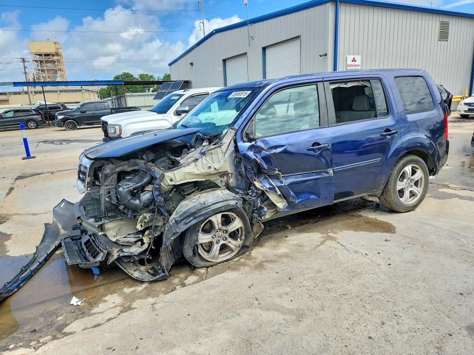 55980816 :رقم المزاد ، 5FNYF3H45DB018589 vin ، 2013 Honda Pilot مزاد بيع