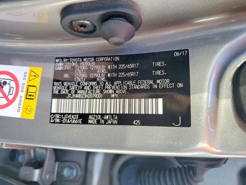 Auction sale of the 2017 Lexus Nx 200t, vin: JTJYARBZ3H2079001, lot number: 57075676