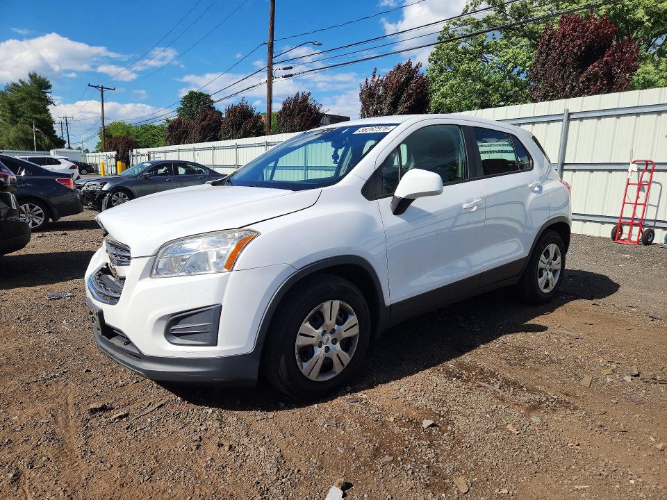 Продаж на аукціоні авто 2016 Chevrolet Trax, vin: 3GNCJKSB1GL253546, номер лоту: 58262576