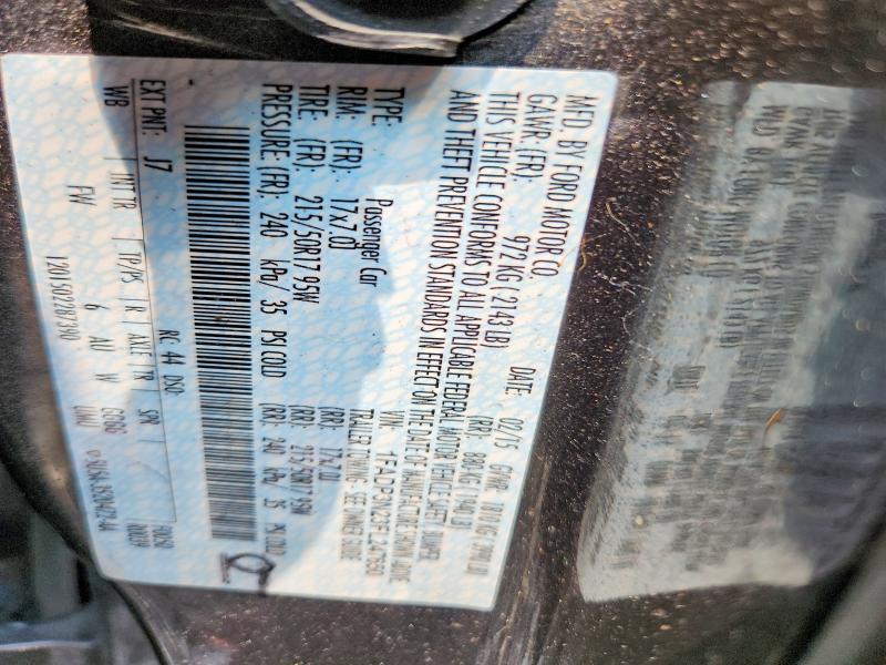 Продажа на аукционе авто 2015 Ford Focus, vin: 1FADP3N23FL247650, номер лота: 58768506