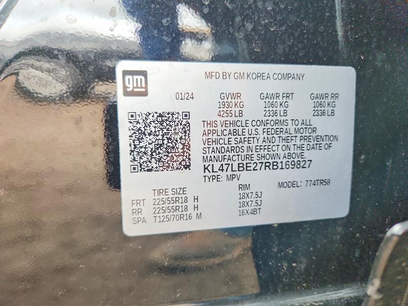 Продаж на аукціоні авто 2024 Buick Envista, vin: KL47LBE27RB169827, номер лоту: 58100516