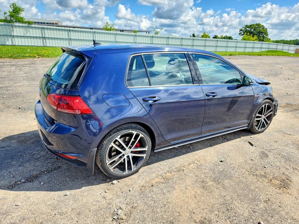 2017 Volkswagen Gti მანქანა იყიდება აუქციონზე, vin: 3VW547AU9HM022427, აუქციონის ნომერი: 58817576