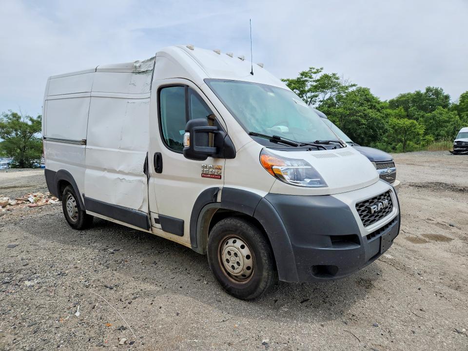 56478776 :رقم المزاد ، 3C6TRVBG1KE519912 vin ، 2019 Ram Promaster 1500 مزاد بيع
