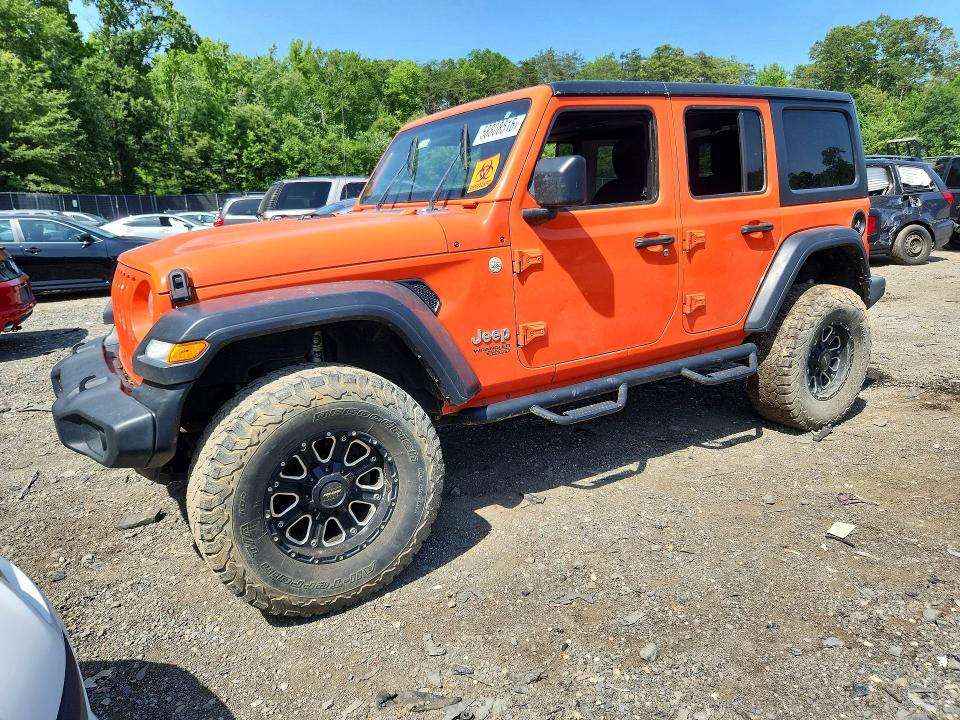 Aukcja sprzedaży 2019 Jeep Wrangler Unlimited, vin: 1C4HJXDN9KW637919, numer aukcji: 58808516