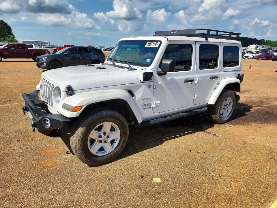 2021 Jeep Wrangler Unlimited მანქანა იყიდება აუქციონზე, vin: 1C4JJXP61MW782140, აუქციონის ნომერი: 55555146