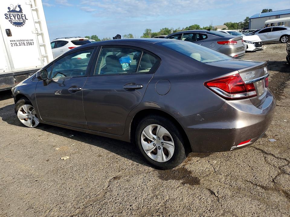 58311996 :رقم المزاد ، 19XFB2F52DE262683 vin ، 2013 Honda Civic مزاد بيع