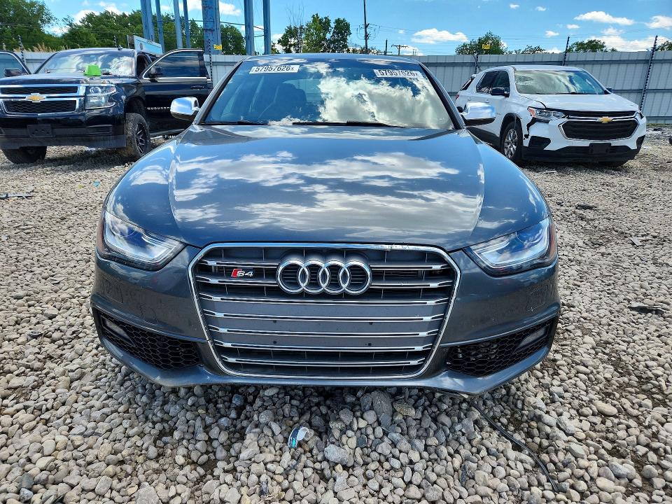 57957626 :رقم المزاد ، WAUBGAFLXFA070536 vin ، 2015 Audi S4 مزاد بيع