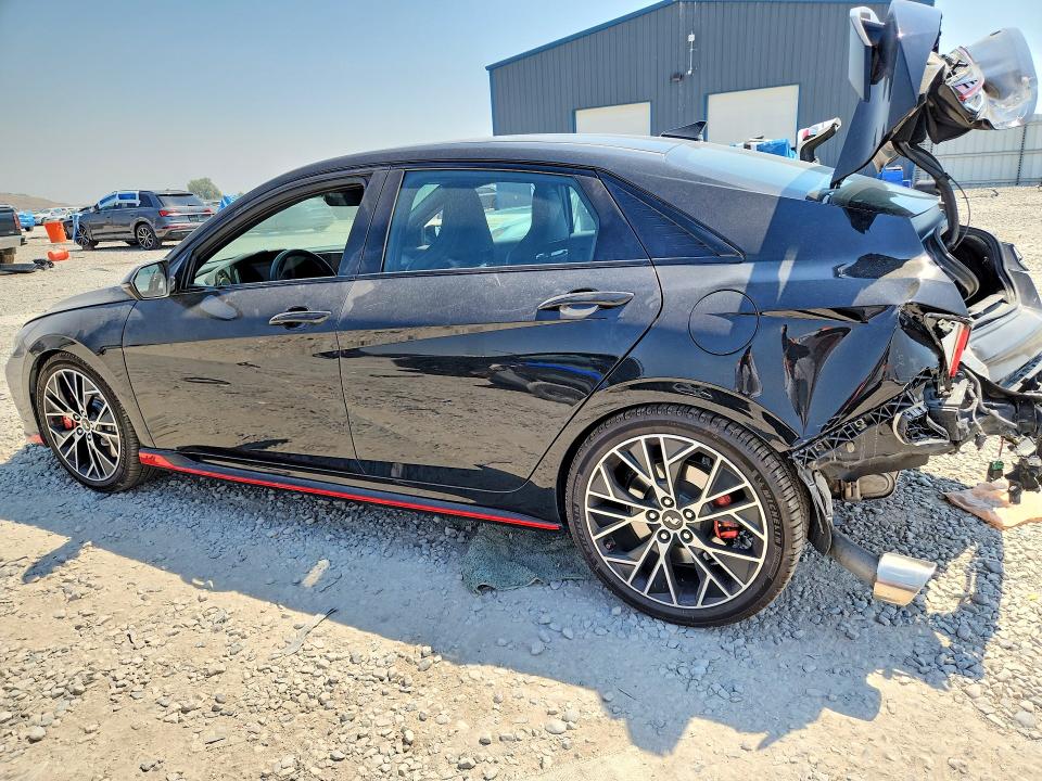 2023 Hyundai Elantra N მანქანა იყიდება აუქციონზე, vin: KMHLW4AK6PU014809, აუქციონის ნომერი: 58416886