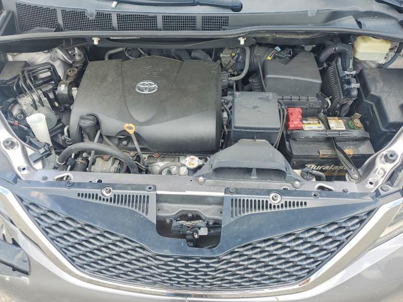 2017 Toyota Sienna მანქანა იყიდება აუქციონზე, vin: 5TDXZ3DC1HS849816, აუქციონის ნომერი: 58197996
