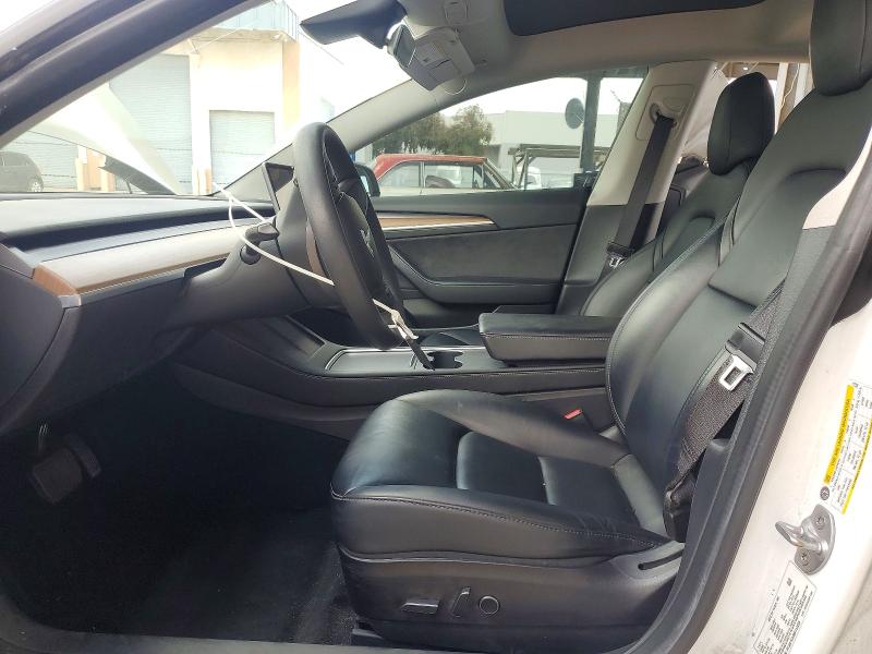 59181546 :رقم المزاد ، 5YJ3E1EA3NF112256 vin ، 2022 Tesla Model 3 مزاد بيع
