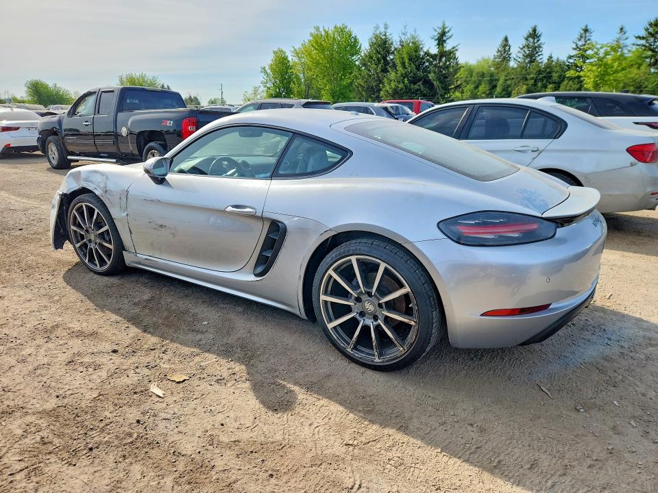 55221786 :رقم المزاد ، WP0AA2A87JS260242 vin ، 2018 Porsche Cayman مزاد بيع