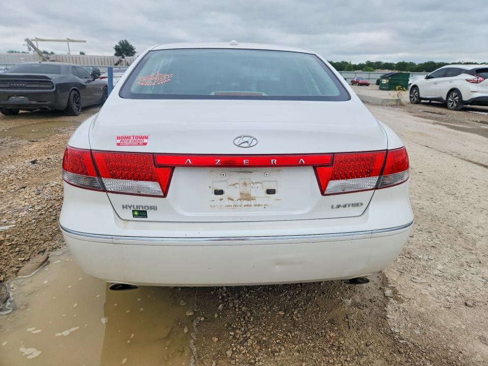 2007 Hyundai Azera მანქანა იყიდება აუქციონზე, vin: KMHFC46F97A209693, აუქციონის ნომერი: 58393306