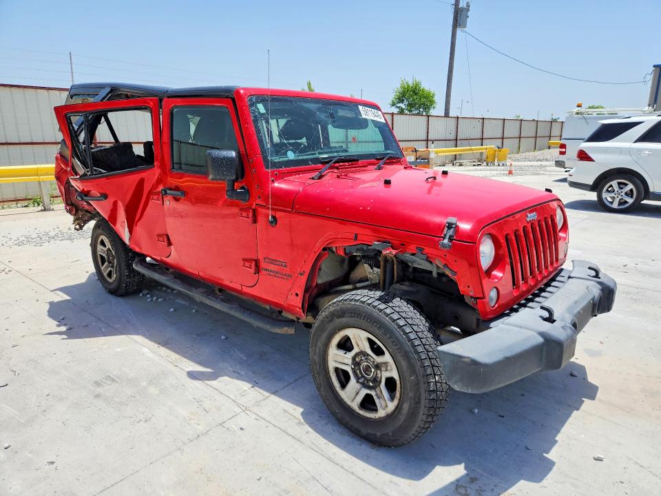 Продажа на аукционе авто 2016 Jeep Wrangler Unlimited, vin: 1C4BJWKG9GL233547, номер лота: 59119446