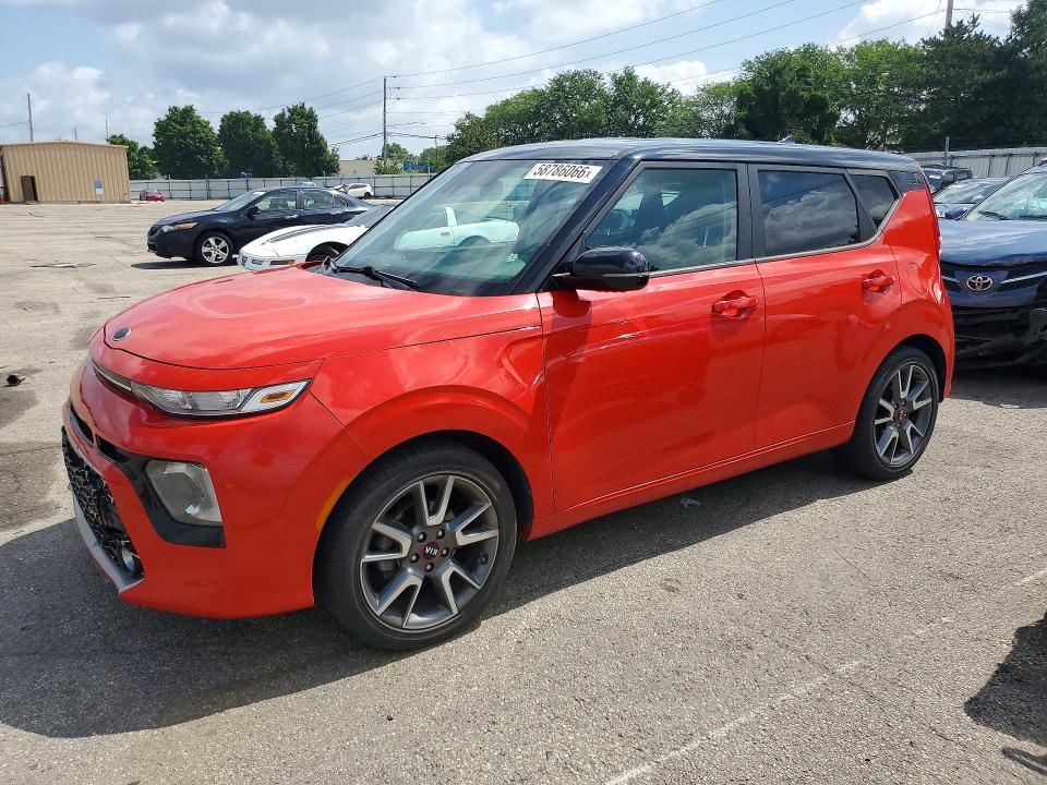 58786066 :رقم المزاد ، KNDJ63AU6L7015605 vin ، 2020 Kia Soul مزاد بيع