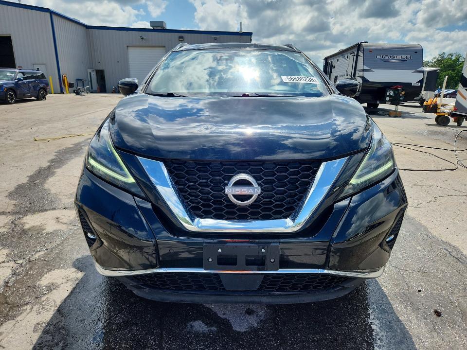 2023 Nissan Murano მანქანა იყიდება აუქციონზე, vin: 5N1AZ2BS4PC119226, აუქციონის ნომერი: 56686236