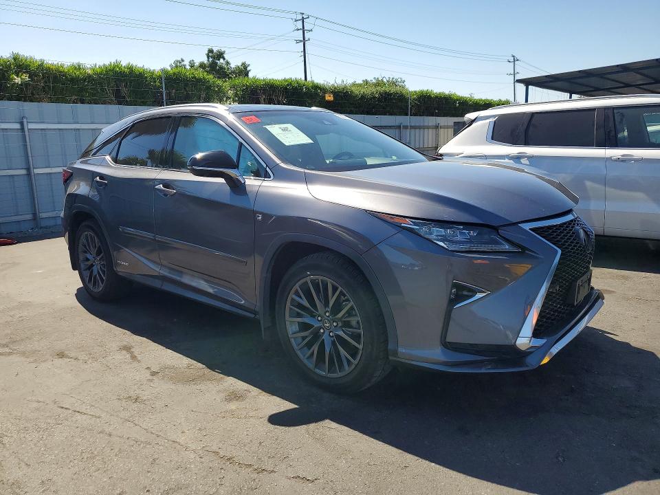Aukcja sprzedaży 2018 Lexus Rx 450h, vin: 2T2BGMCA7JC027151, numer aukcji: 58376046
