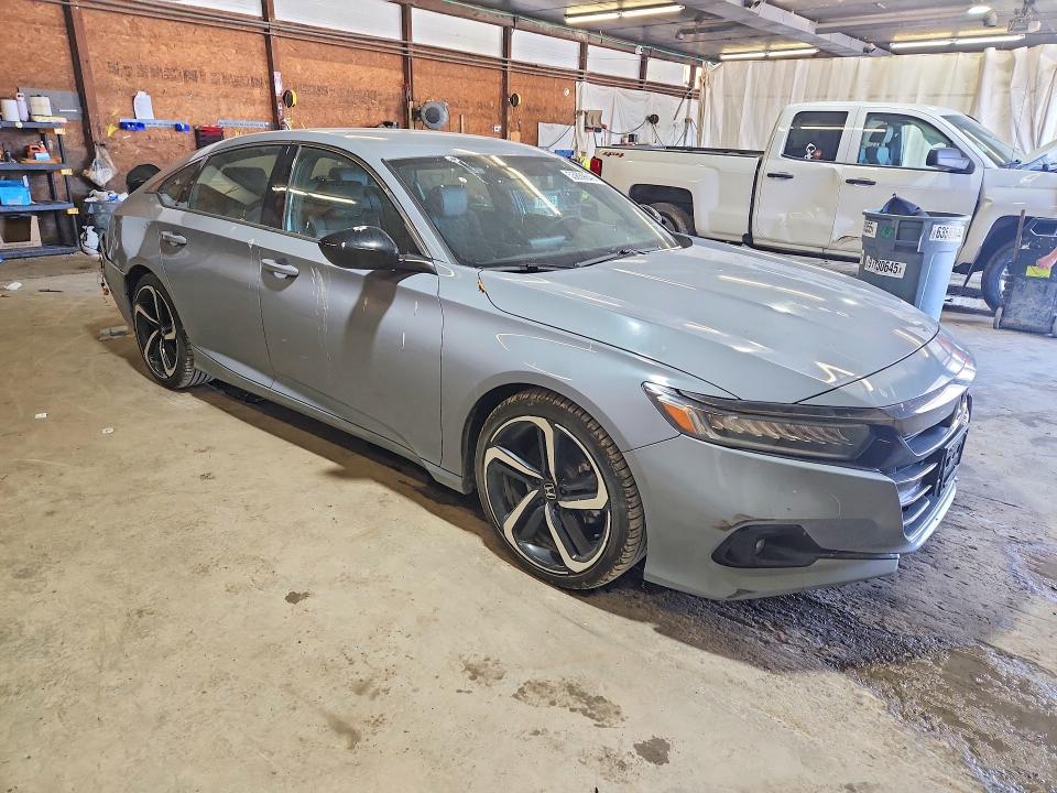 2022 Honda Accord მანქანა იყიდება აუქციონზე, vin: 1HGCV1F36NA018804, აუქციონის ნომერი: 55859646