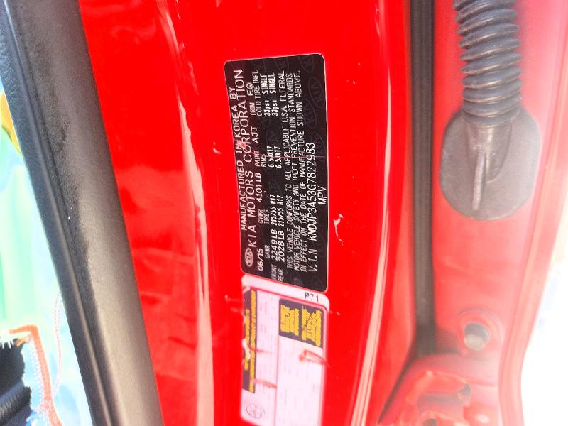 Продаж на аукціоні авто 2016 Kia Soul, vin: KNDJP3A53G7822983, номер лоту: 58239026