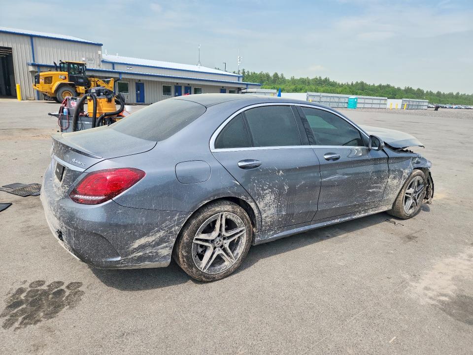 2021 Mercedes-benz C მანქანა იყიდება აუქციონზე, vin: W1KWF8EBXMR651581, აუქციონის ნომერი: 56763596