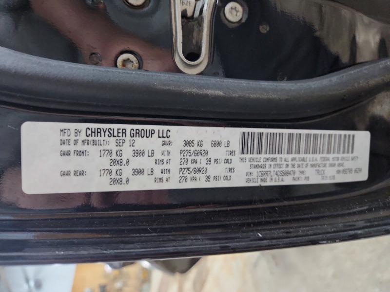 57701696 :رقم المزاد ، 1C6RR7LT4DS508470 vin ، 2013 Ram 1500 مزاد بيع
