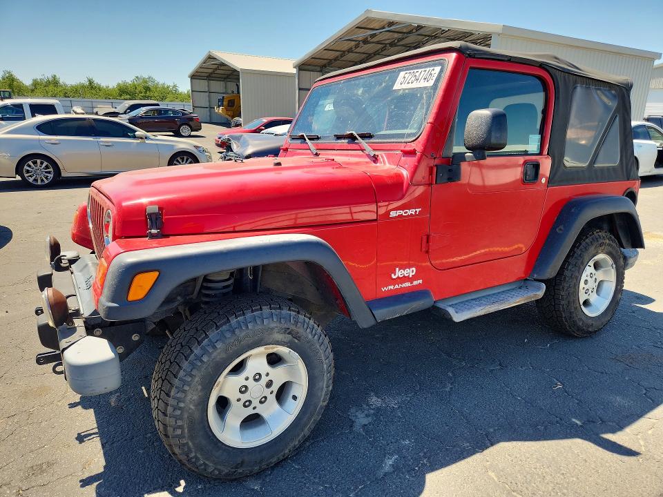 Продажа на аукционе авто 2003 Jeep Wrangler / Tj, vin: 1J4FA49S83P303570, номер лота: 57254746