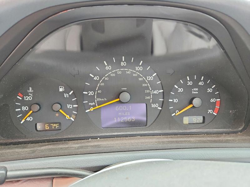 58591476 :رقم المزاد ، WDBLJ65G22F198128 vin ، 2002 Mercedes-benz Clk مزاد بيع