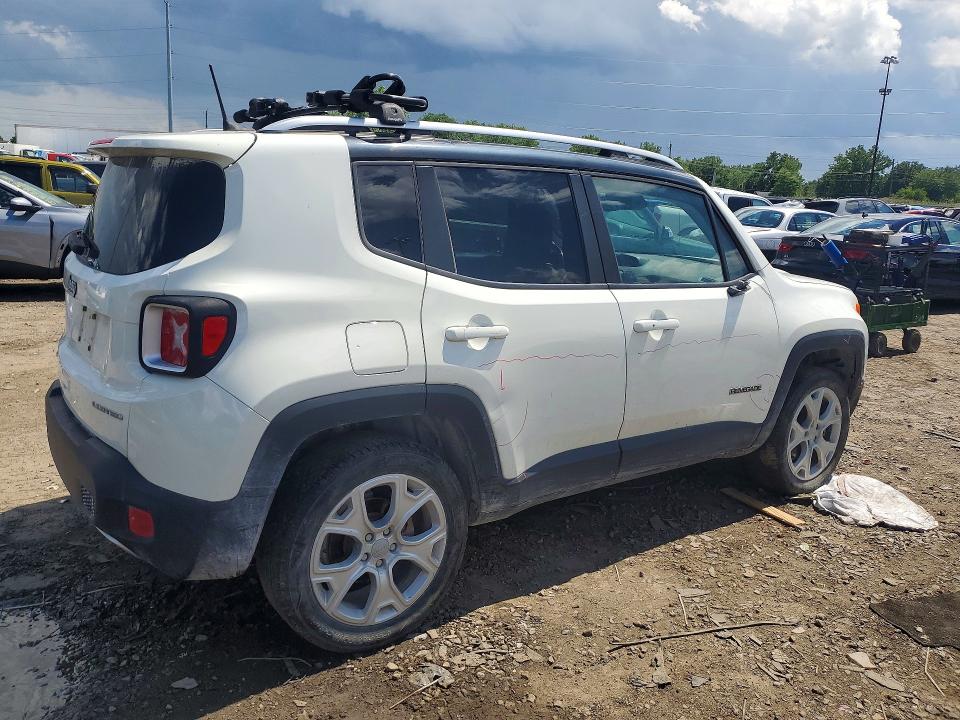 Продажа на аукционе авто 2018 Jeep Renegade, vin: ZACCJBDB4JPG91613, номер лота: 58521556