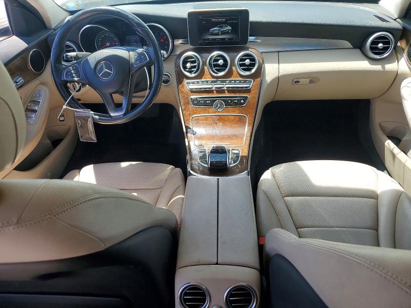 57038176 :رقم المزاد ، 55SWF4JB4FU085529 vin ، 2015 Mercedes-benz C مزاد بيع
