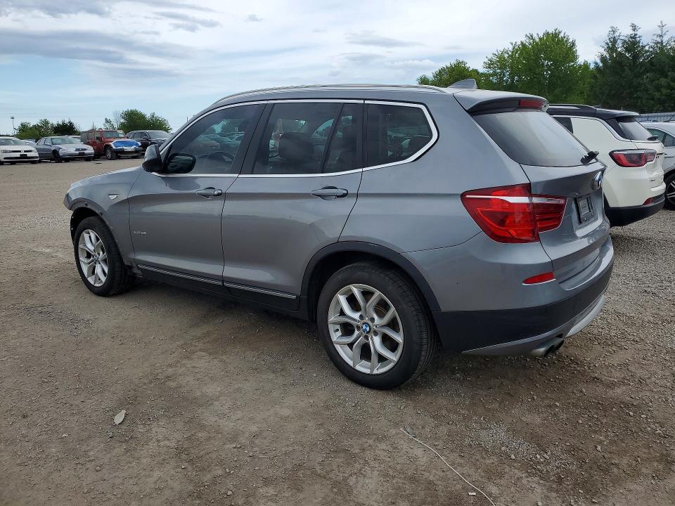 56821136 :رقم المزاد ، 5UXWX9C51D0D03345 vin ، 2013 Bmw X3 مزاد بيع