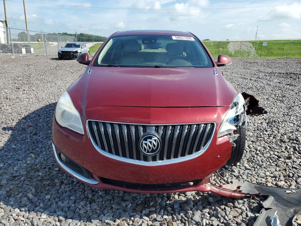 58831396 :رقم المزاد ، 2G4GS5GX3G9127328 vin ، 2016 Buick Regal مزاد بيع