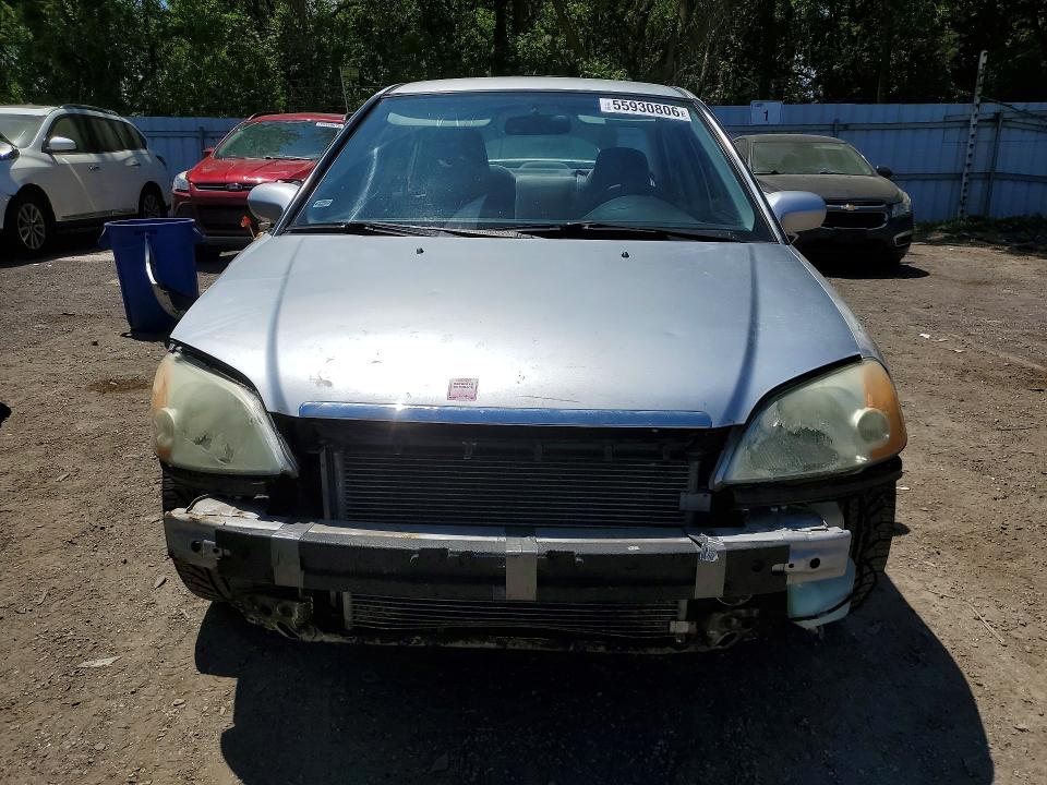 2001 Honda Civic მანქანა იყიდება აუქციონზე, vin: 2HGES16691H918524, აუქციონის ნომერი: 55930806