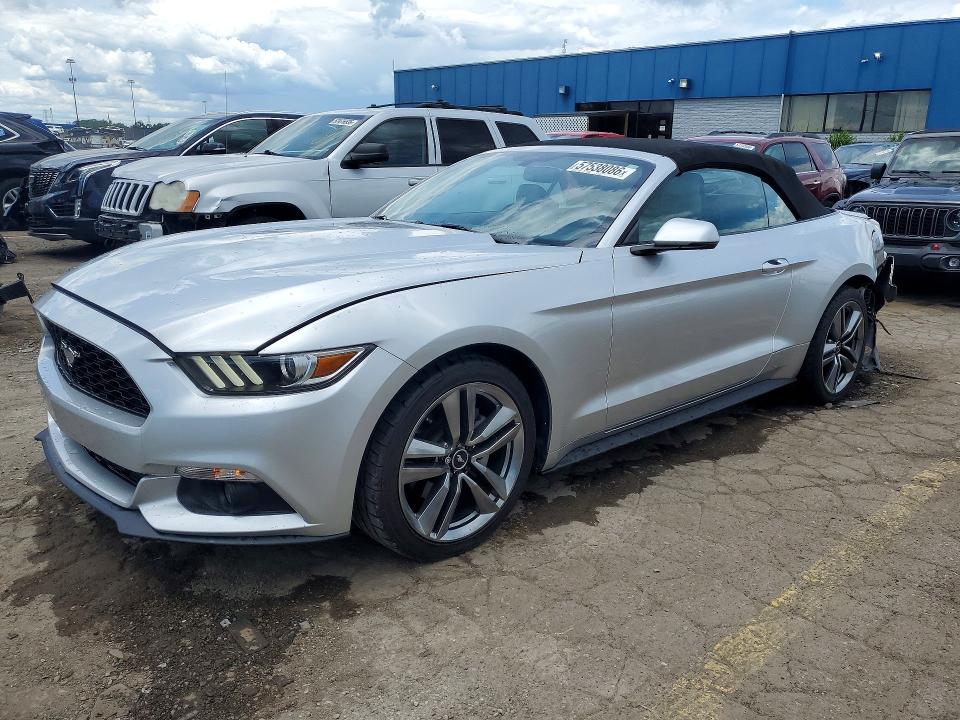 2015 Ford Mustang მანქანა იყიდება აუქციონზე, vin: 1FATP8UH7F5356356, აუქციონის ნომერი: 57538086