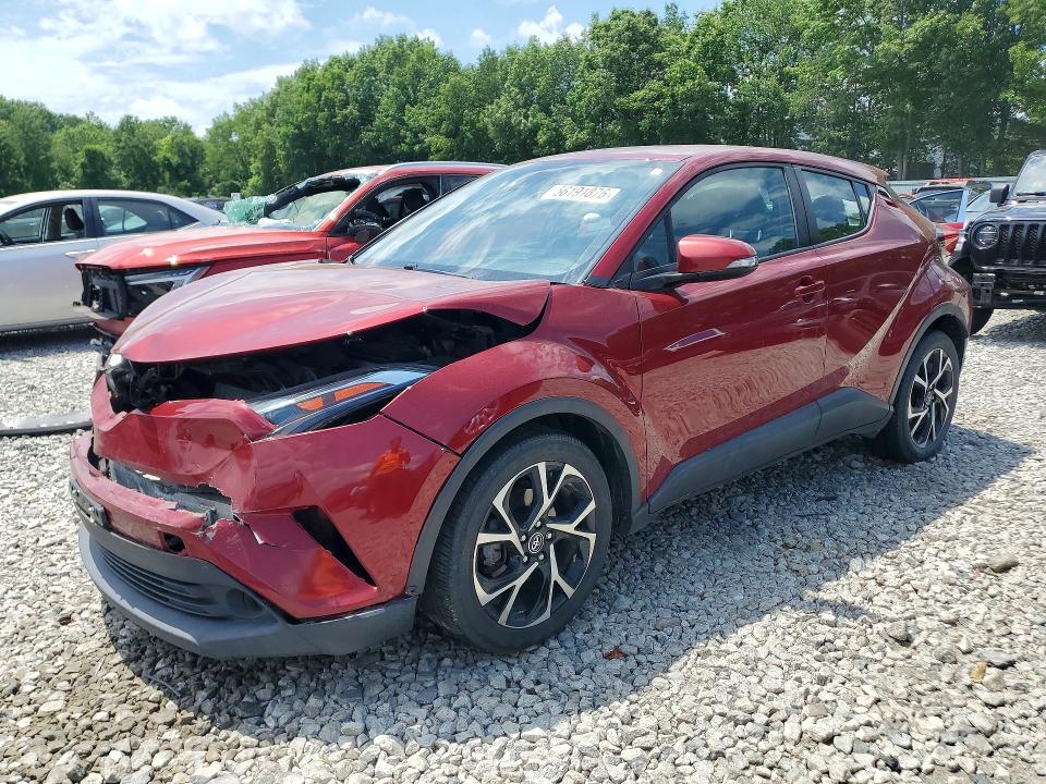 2018 Toyota C-hr მანქანა იყიდება აუქციონზე, vin: NMTKHMBX9JR007948, აუქციონის ნომერი: 56191876