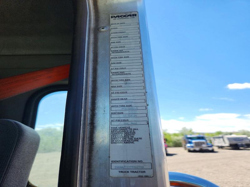 57896136 :رقم المزاد ، 2XKHAJ7X5FM462708 vin ، 2015 Kenworth T370 مزاد بيع
