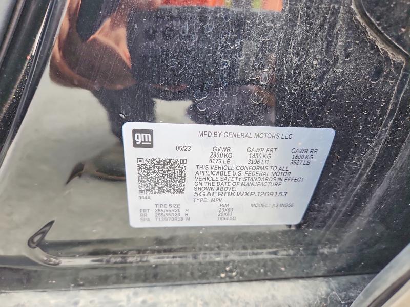 57064246 :رقم المزاد ، 5GAERBKWXPJ269153 vin ، 2023 Buick Enclave مزاد بيع