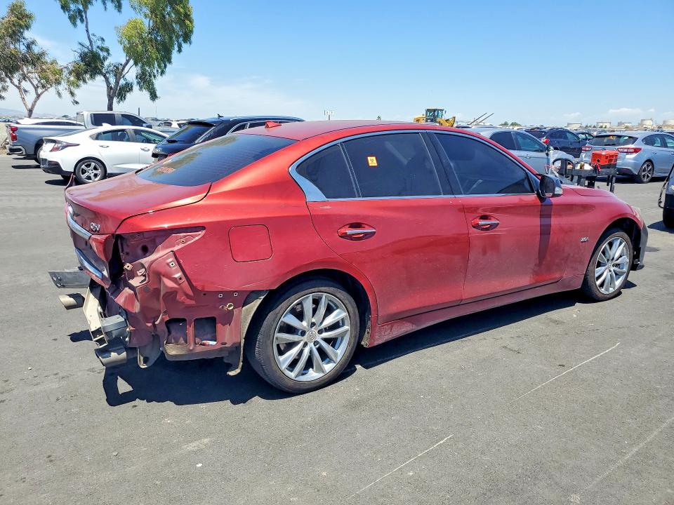 2016 Infiniti Q50 მანქანა იყიდება აუქციონზე, vin: JN1CV7AR0GM251255, აუქციონის ნომერი: 85454645
