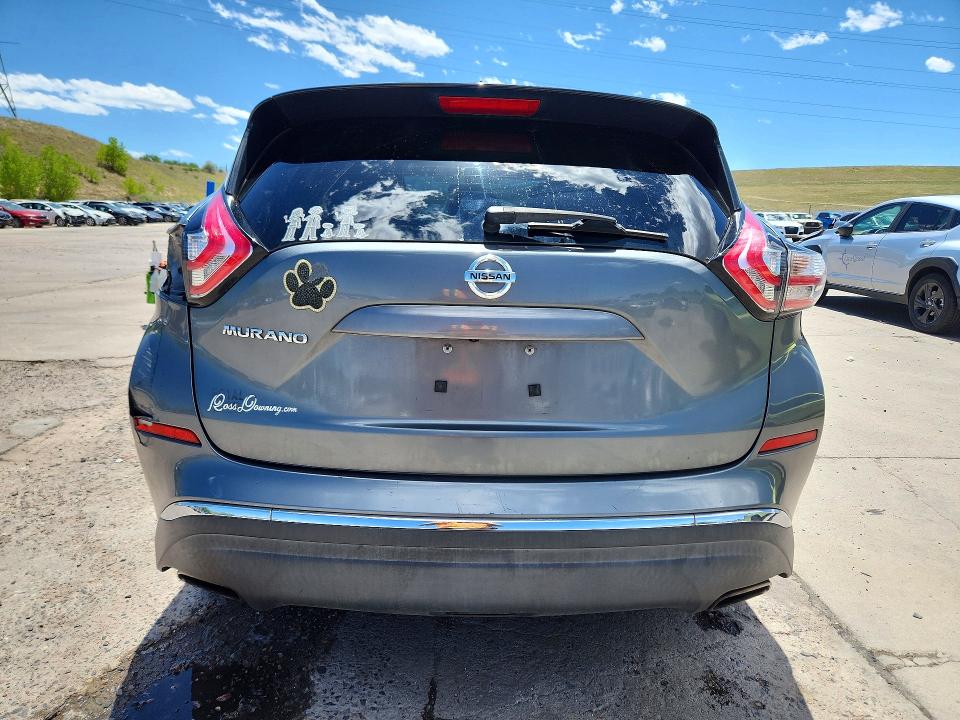Продажа на аукционе авто 2016 Nissan Murano, vin: 5N1AZ2MGXGN112181, номер лота: 56861536