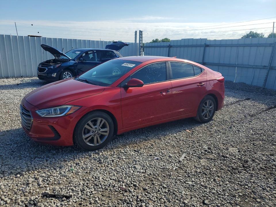 58562816 :رقم المزاد ، 5NPD84LF1HH105601 vin ، 2017 Hyundai Elantra مزاد بيع
