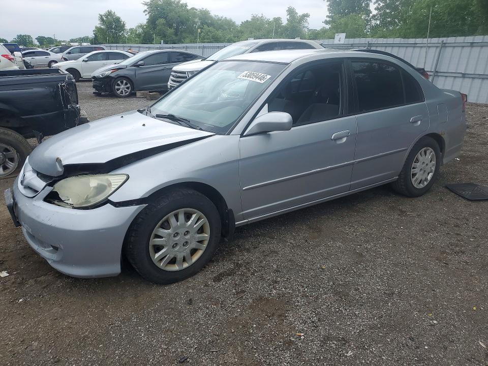 Продажа на аукционе авто 2004 Honda Civic, vin: 2HGES16664H913334, номер лота: 53059446