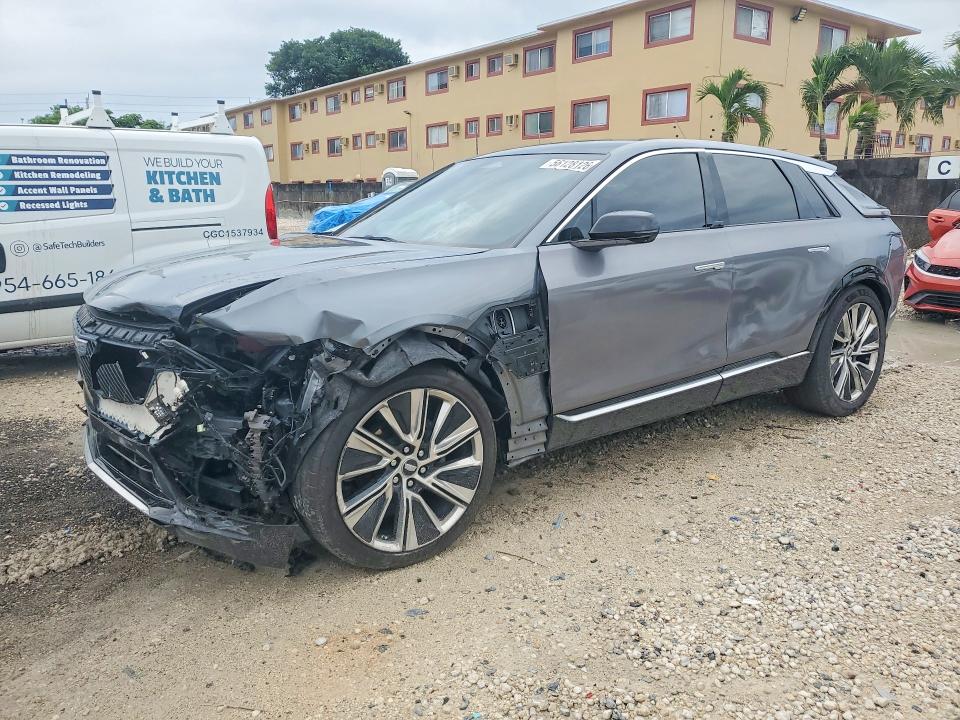 2023 Cadillac Lyriq მანქანა იყიდება აუქციონზე, vin: 1GYKPMRK1PZ000945, აუქციონის ნომერი: 56128126