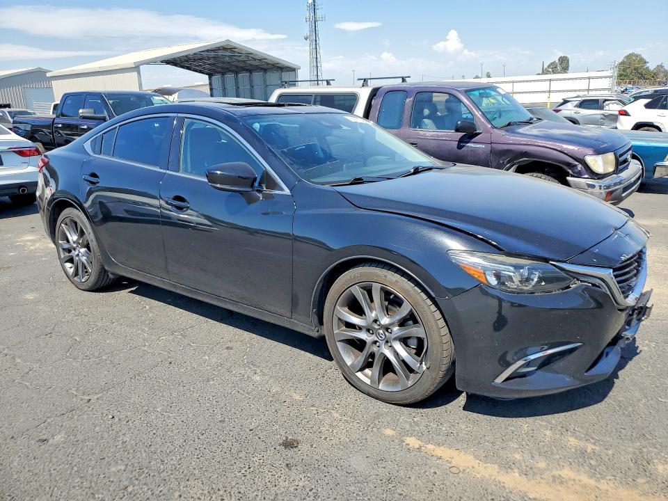 2017 Mazda 6 მანქანა იყიდება აუქციონზე, vin: JM1GL1W52H1105823, აუქციონის ნომერი: 56970556