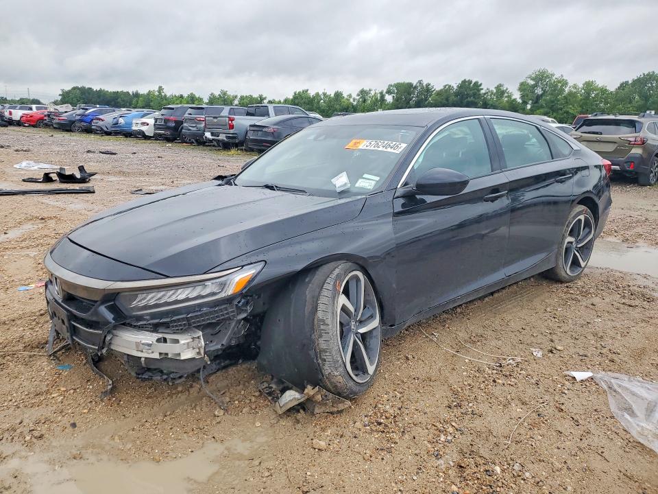 57624646 :رقم المزاد ، 1HGCV2F3XNA014678 vin ، 2022 Honda Accord مزاد بيع