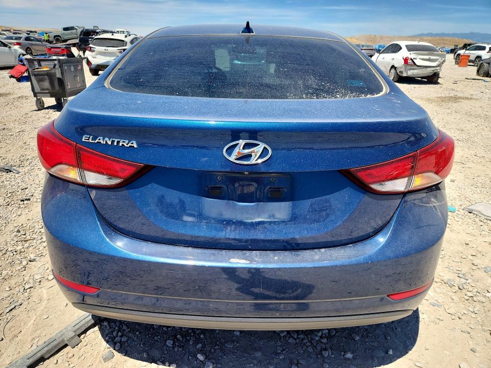 2016 Hyundai Elantra მანქანა იყიდება აუქციონზე, vin: KMHDH4AE8GU586893, აუქციონის ნომერი: 56746626