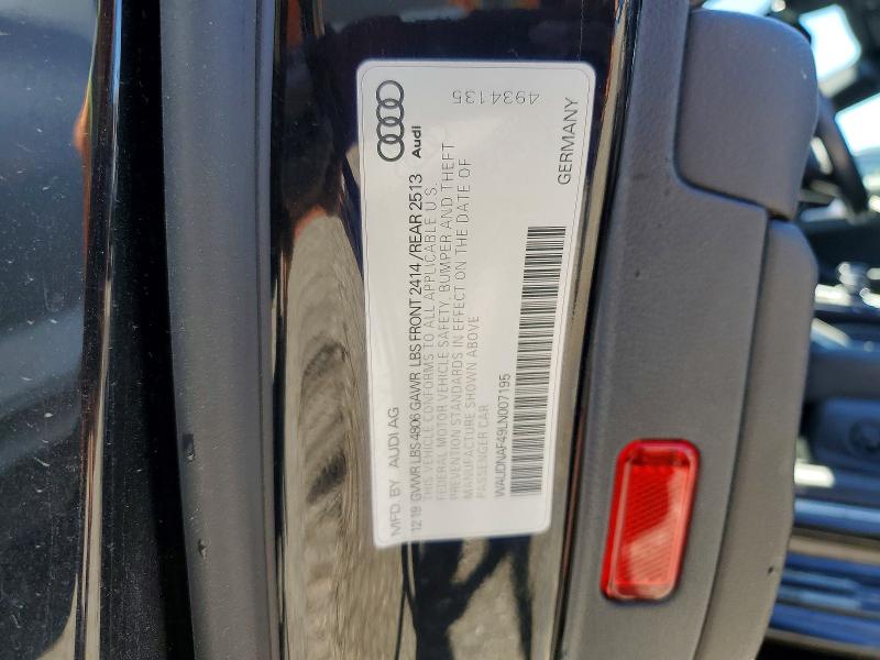 Aukcja sprzedaży 2020 Audi A4, vin: WAUDNAF49LN007195, numer aukcji: 57224426