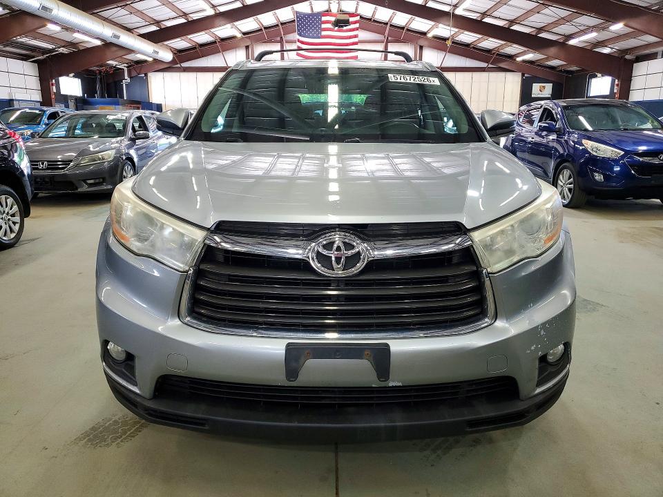 57672526 :رقم المزاد ، 5TDJKRFH1ES067839 vin ، 2014 Toyota Highlander مزاد بيع